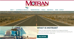 Desktop Screenshot of motran.org