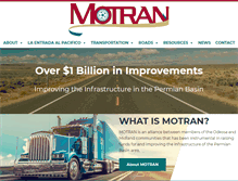 Tablet Screenshot of motran.org
